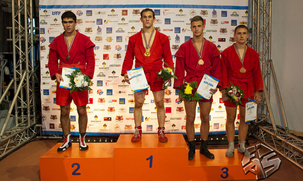 Open European SAMBO Championship among Cadets in Riga: Results of the First Day of Competition
