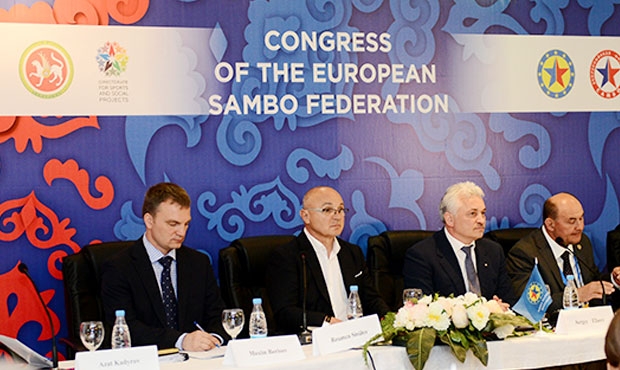 Конгресс Европейской федерации самбо в Казани 2016