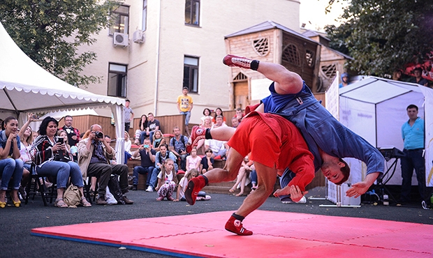 [Photo report]: Sambo wrestlers held a master class at the Moscow Zoo on International Tiger Day