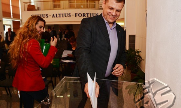 Viorel Ghyska participated in the elections of the Olympic future of Romania