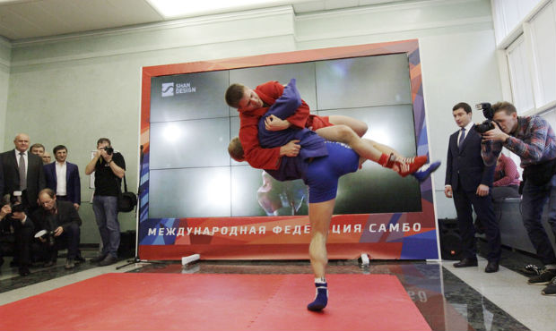 Opening of the exhibition "Sambo in Russia and in the World". State Duma RF 2014 [video]
