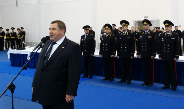 Президент ФИАС Василий Шестаков выступил на открытии чемпионата МВД России по боевому самбо