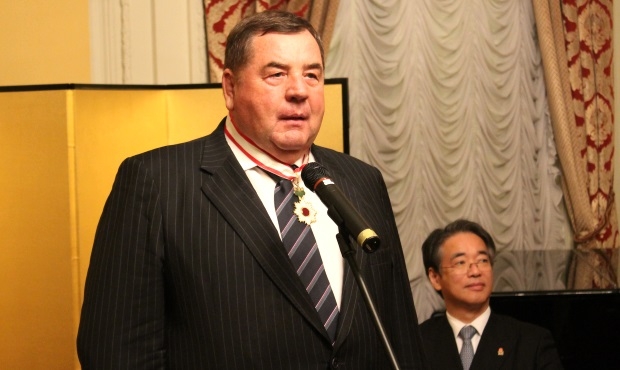 FIAS President Vasily Shestakov is awarded the Japanese Order of the Rising Sun
