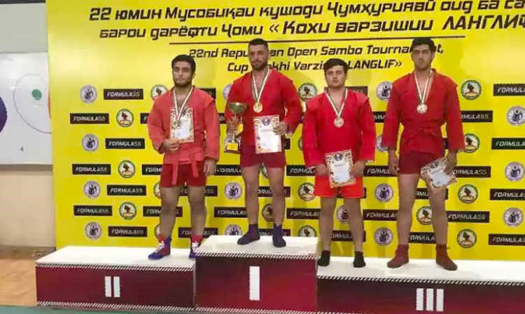 Sambists from Tajikistan and Uzbekistan took part in the Langlyef Cup