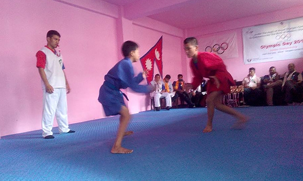 Nepal Sambo Tournament in Honor of Olympic Day