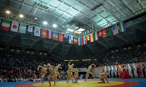 The Sambo World Cup Memorial of A. Kharlampiev: the Tournament Opening Ceremony
