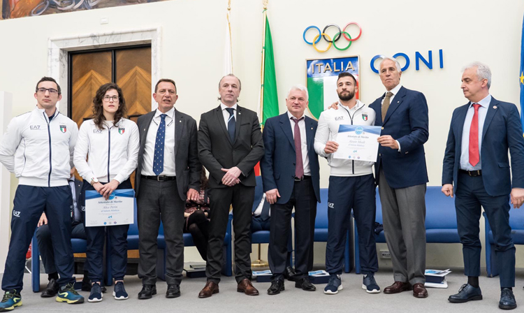 Итальянские самбисты отмечены наградами Национального олимпийского комитета