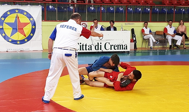 The Italian SAMBO Championship was held in Crema