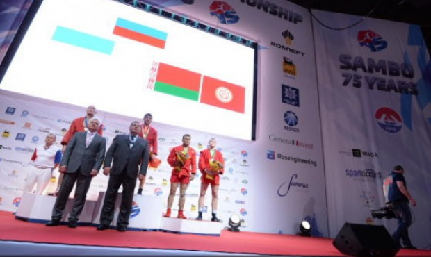 Second Day of the Sambo World Championship 2013 St.Petersburg