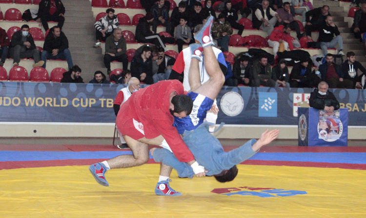 Georgian SAMBO Championships were held in new weight categories