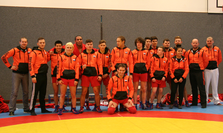 GROWING NUMBER OF CONTESTANTS AT THE DUTCH NATIONAL SAMBO CHAMPIONSHIP