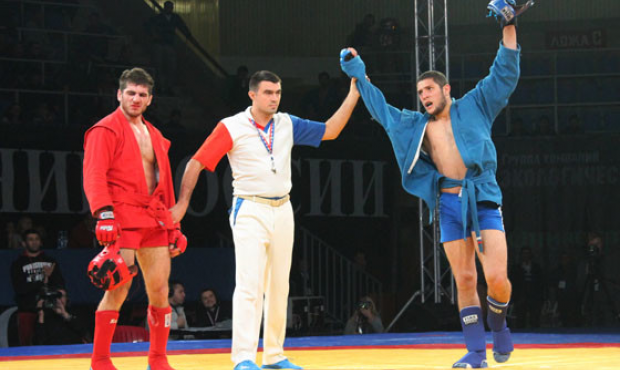 The winners and prize-winners of the Cup of Russia in Combat Sambo-2013