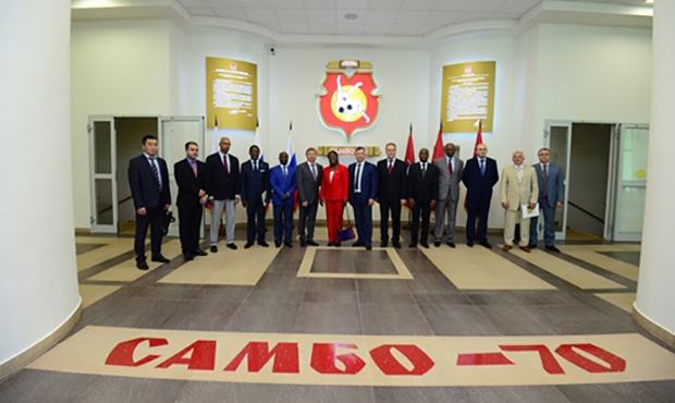 Foreign Diplomats Learned about the Russian "Sambo to Schools" Project