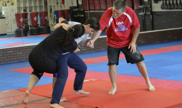 American women and children have learned self-defense without weapons