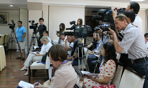Пресс-конференция накануне старта Чемпионата Азии по самбо 