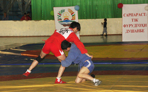 first open republican tournament in sambo for the prizes of Ismat Abdulloev