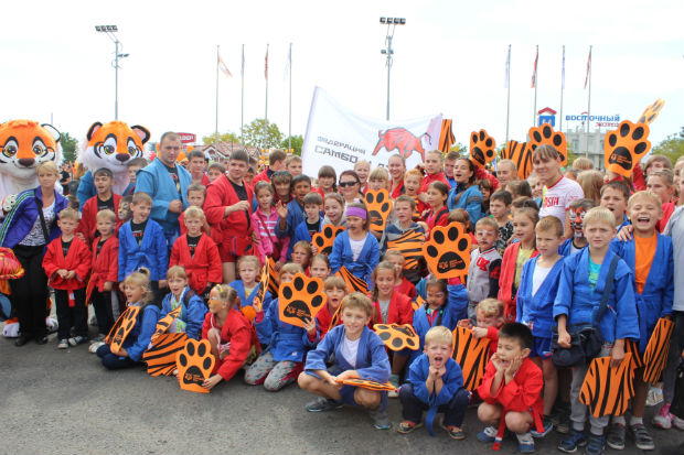 The International Sambo Federation took part in celebrating Day of the Tiger in Vladivostok