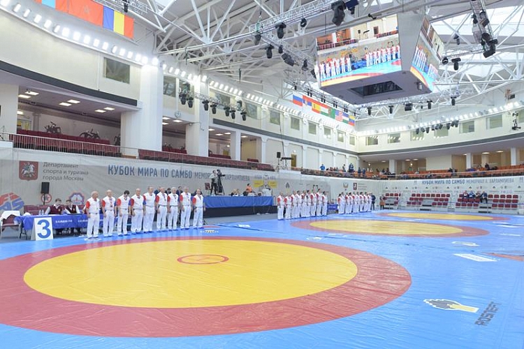 Draw of the second day of the Sambo World Cup "Kharlampiev Memorial" 2018