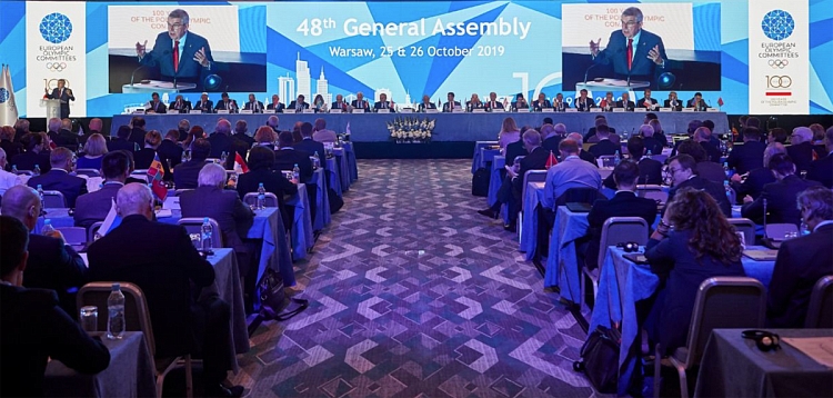 ФИАС приняла участие в 48-й Генеральной ассамблее Европейских Олимпийских комитетов